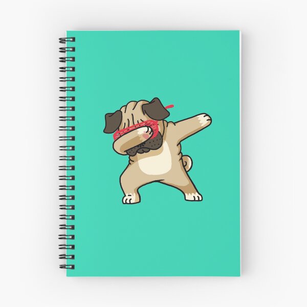 Item preview, Dabbing Pug funny hip hop tshirt designed and sold by vomaria.