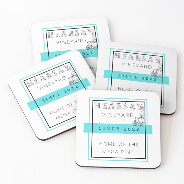 Item preview, Hearsay Vineyard- Home of the Mega Pint (Blue) designed and sold by TKimerer.