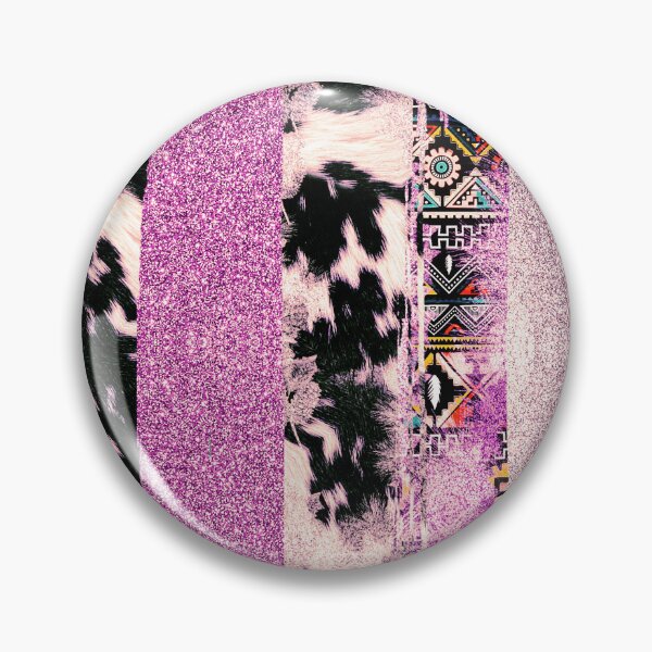 Item preview, Purple Glitter Cowhide Pattern Brushstrokes designed and sold by friendnet.