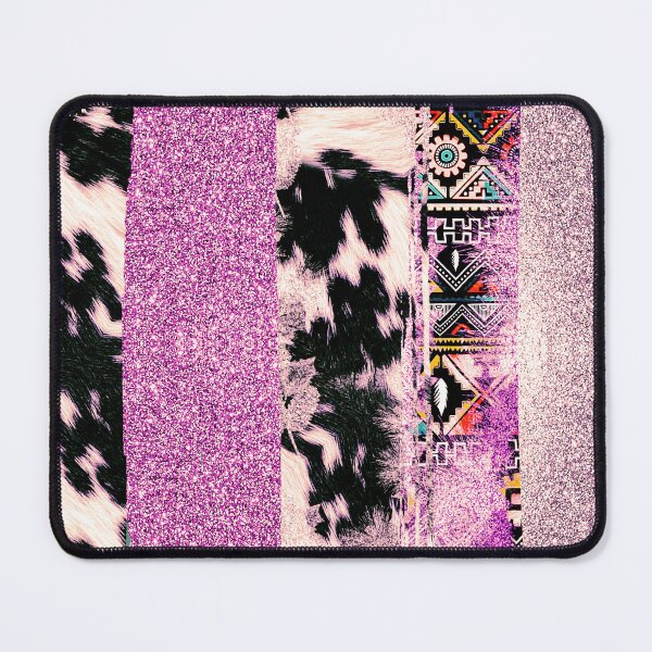 Item preview, Purple Glitter Cowhide Pattern Brushstrokes designed and sold by friendnet.