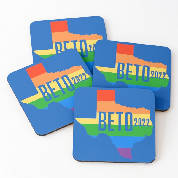 Item preview, Beto O'Rourke 2022 LGBTQ / LGBT Rainbow Flag: Beto Orourke For Texas Governor designed and sold by YikesForever.