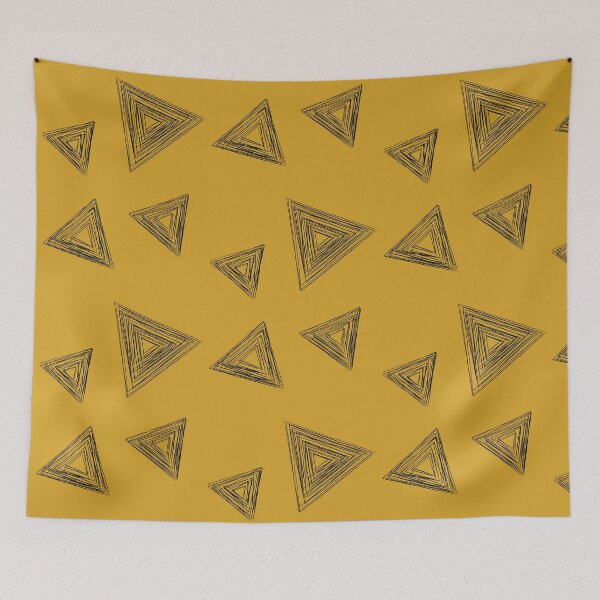 Item preview, Scribble - triangles designed and sold by DumplingCo.
