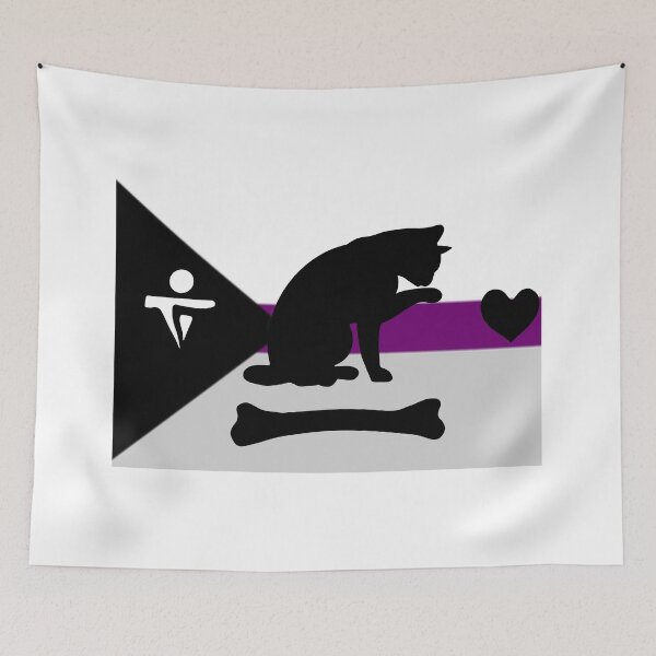 Item preview, Pirate pride flag demisexual Bonnet designed and sold by Theoldgirl900.