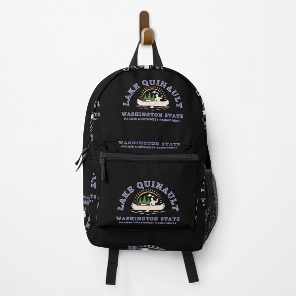 Item preview, Lake Quinault, Washington State. The Pacific Northwest. Dark Background designed and sold by Kona Linda.