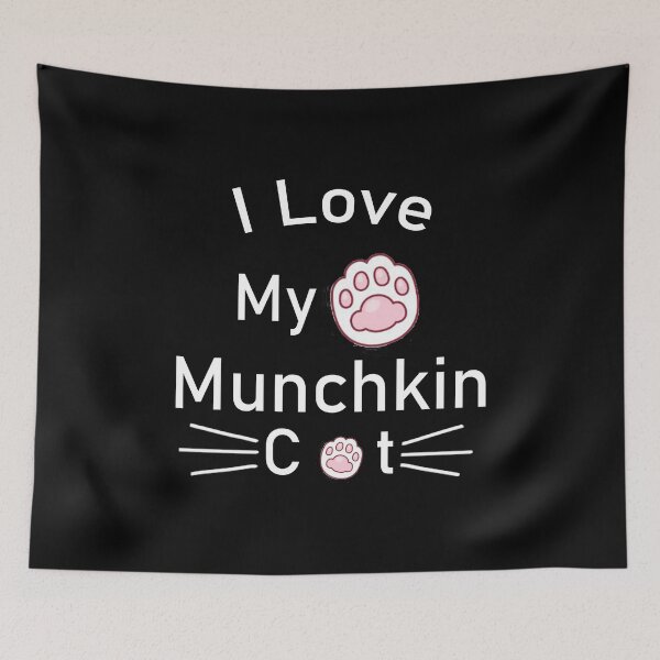 Item preview, I Love My Munchkin Cat designed and sold by Housestore.
