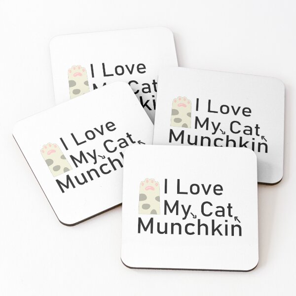 Item preview, I Love My Munchkin Cat designed and sold by Housestore.