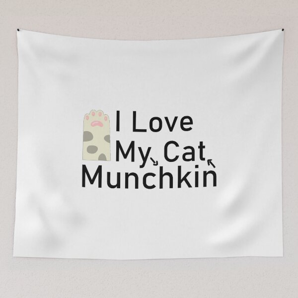 Item preview, I Love My Munchkin Cat designed and sold by Housestore.