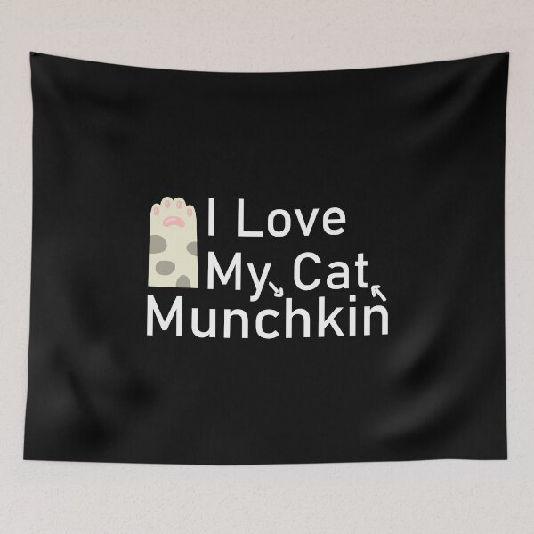 Item preview, I Love My Munchkin Cat designed and sold by Housestore.