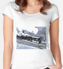 Scarborough Spa Express Graphic Novel Women's Fitted Scoop T-Shirt