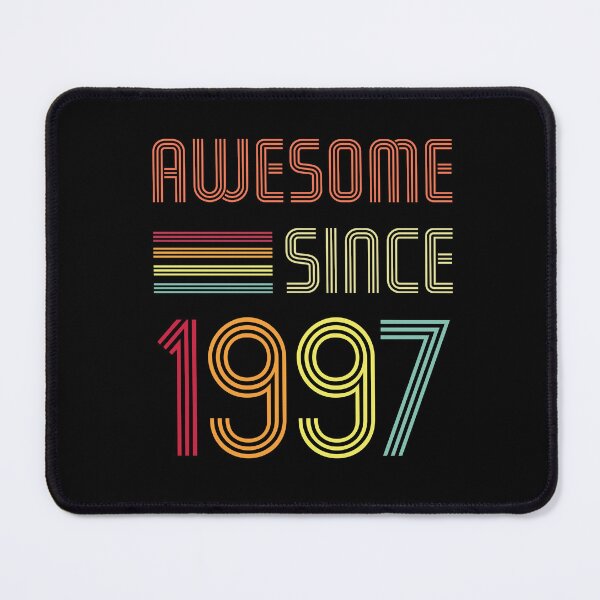 Item preview, Awesome Since 1997 25 years old Birthday Retro designed and sold by Mansn.