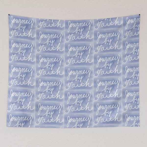 Item preview, Journey by Faith and always stay on track designed and sold by DeanieTees.