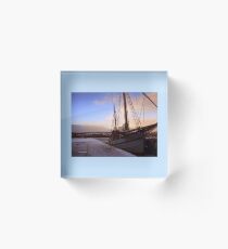 Topsham Quayside Acrylic Block