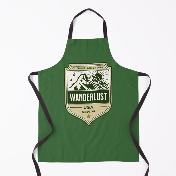 Item preview, Wanderlust Portland Vintage Oregon designed and sold by CattlettArt.