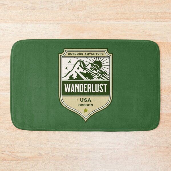 Item preview, Wanderlust Portland Vintage Oregon designed and sold by CattlettArt.