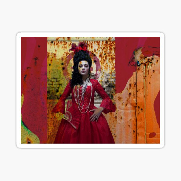 "MOVING THE RED QUEEN" Sticker by adamkissel Redbubble