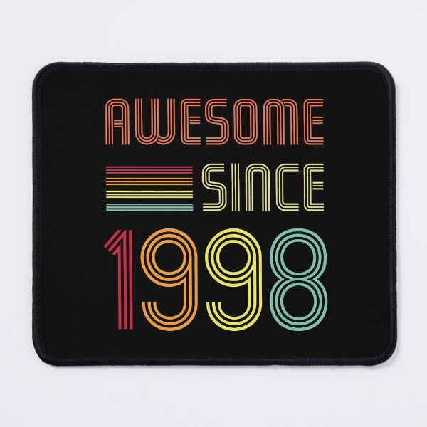 Item preview, Awesome Since 1998 24 years old Birthday Retro designed and sold by Mansn.