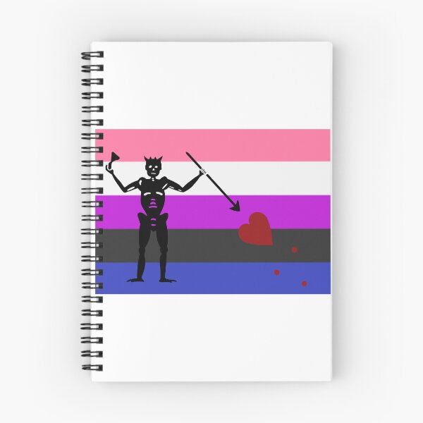 Item preview, Pirate pride flag genderfluid Blackbeard designed and sold by Theoldgirl900.