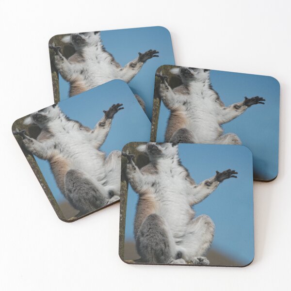 Item preview, Sunbathing Lemur designed and sold by rawshutterbug.