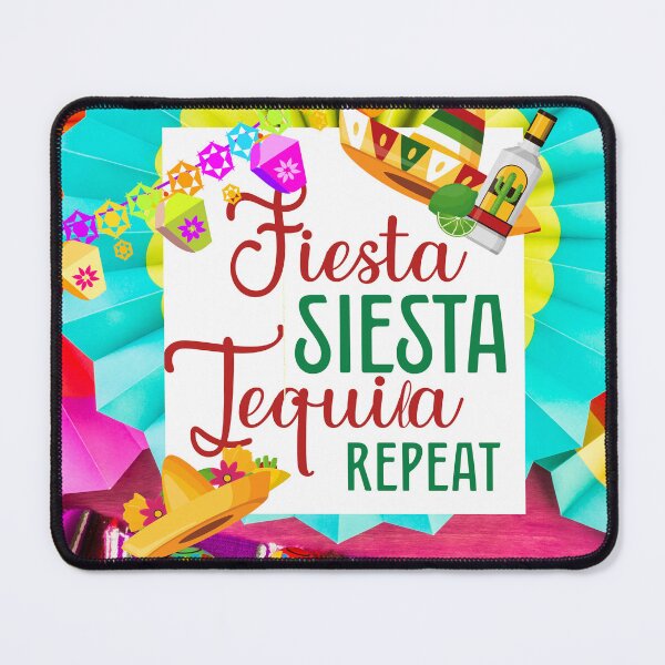 Item preview, Fiesta, siesta, tequila repeat - For more Cinco de mayo party  designed and sold by sweetees4u.