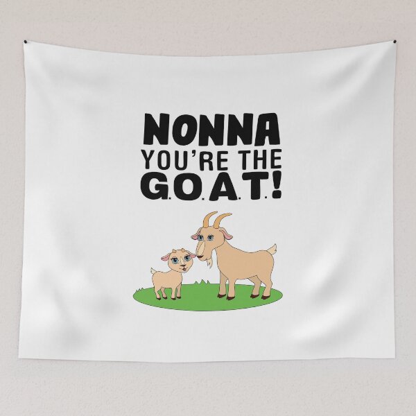 Item preview, Nonna You're the G.O.A.T. Funny Mother's Day Gift designed and sold by Shari Archinoff.