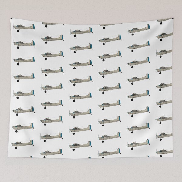 Item preview, Cessna 185 Minimalist (Blue) designed and sold by RampRatGear.