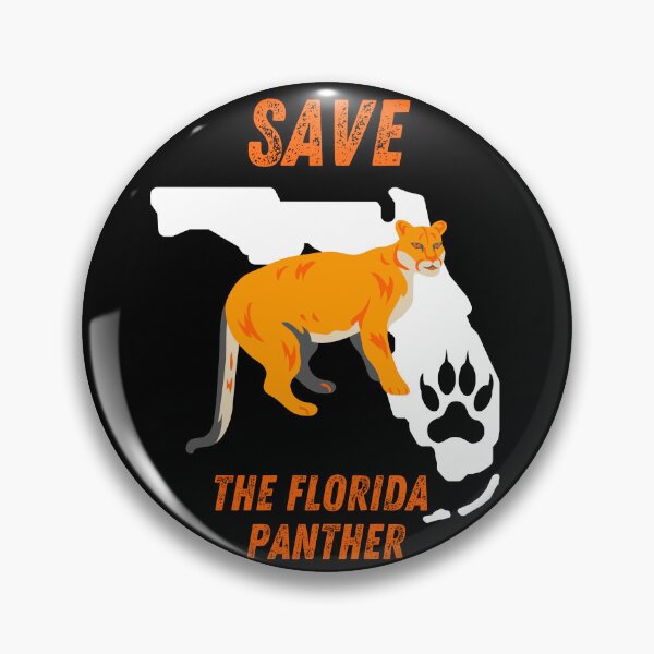 Item preview, Save The Florida Panther designed and sold by MojaveTradePost.