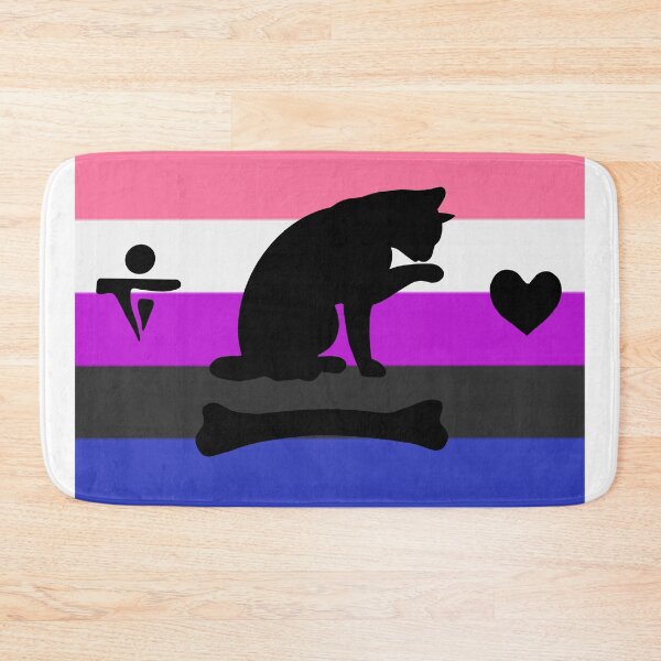 Item preview, Pirate pride flag genderfluid Bonnet designed and sold by Theoldgirl900.