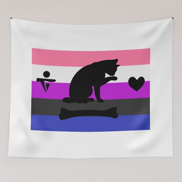 Item preview, Pirate pride flag genderfluid Bonnet designed and sold by Theoldgirl900.