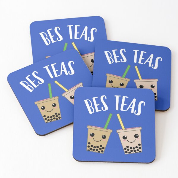 Item preview, Bes TEAS Bubble Boba Tea Kawaii BESTIES designed and sold by EstelleStar.