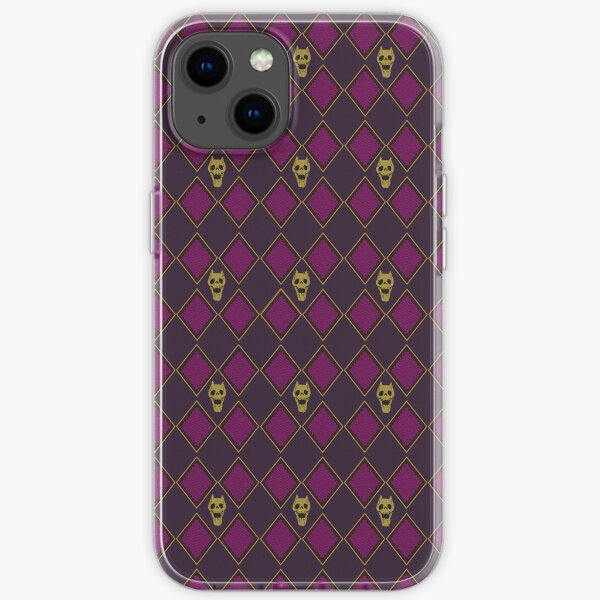 Jojo's bizarre adventure diamond is unbreakable killer queen pattern iPhone Soft Case