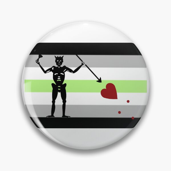 Item preview, Pirate pride flag agender Blackbeard designed and sold by Theoldgirl900.