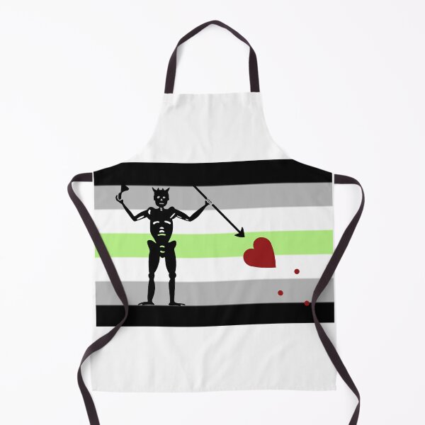Item preview, Pirate pride flag agender Blackbeard designed and sold by Theoldgirl900.
