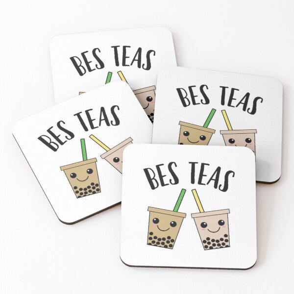 Item preview, Bes TEAS Bubble Boba Tea Kawaii BESTIES designed and sold by EstelleStar.