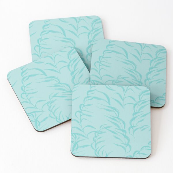 Item preview, Turquoise and Teal Branches designed and sold by burbankdesigns.