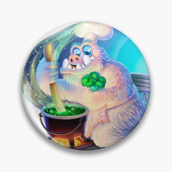 Item preview, Even Yetis Eat their Veggies! designed and sold by AnneWertheim.