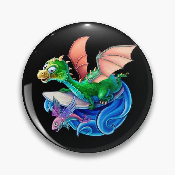 Item preview, Surfing Dragon designed and sold by AnneWertheim.