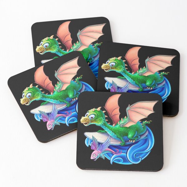 Item preview, Surfing Dragon designed and sold by AnneWertheim.