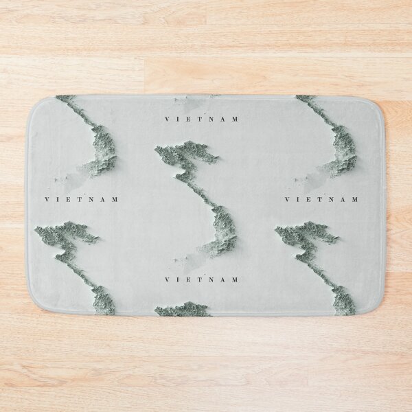 Item preview, Vietnam Relief Map 3D digitally-rendered designed and sold by ThinkAboutMaps.