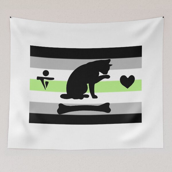 Item preview, Pirate pride flag agender Bonnet designed and sold by Theoldgirl900.