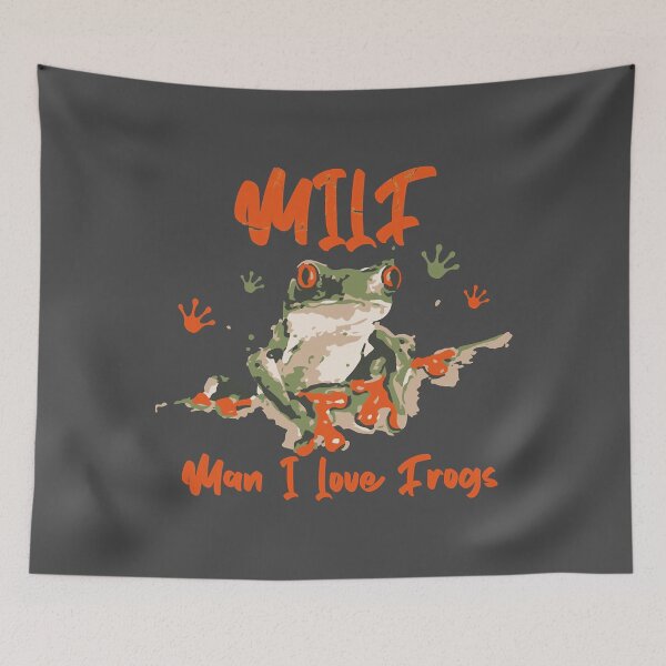 Item preview, Man I love frogs, milf Funny Essential designed and sold by AlexSperow.