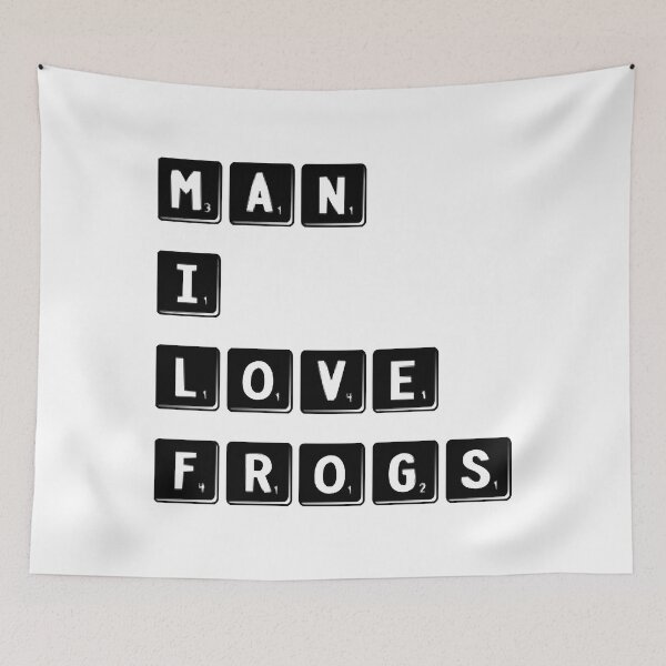 Item preview, Man I Love Frogs, MILF, Funny Quote Essential designed and sold by AlexSperow.