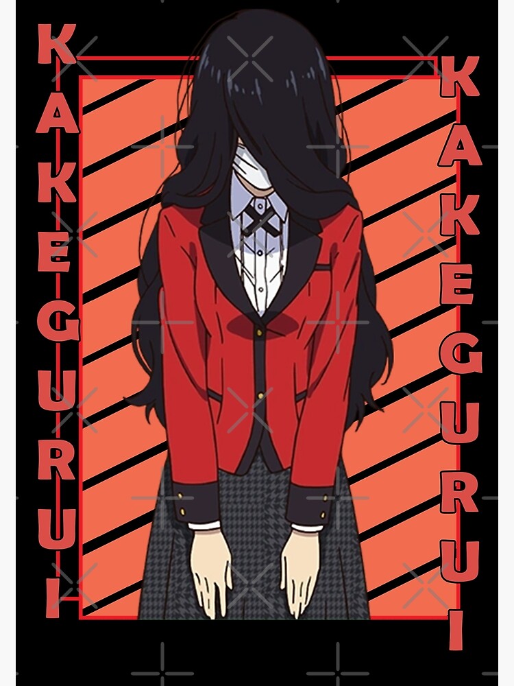 Sumika Warakubami Kakegurui Kakegurui Twin Color Stripe Design Poster For Sale By Kruto