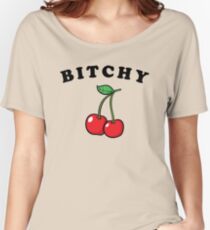 Camiseta ancha Camiseta con cerezas Bitchy - Cheryl Blossom