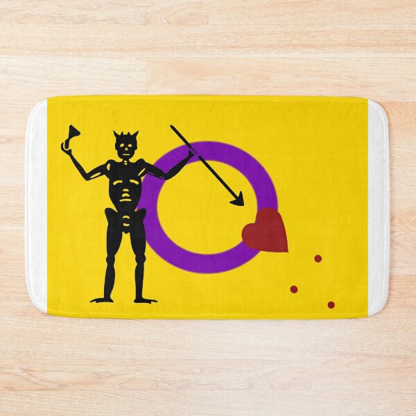 Item preview, Pirate pride flag intersex Blackbeard designed and sold by Theoldgirl900.