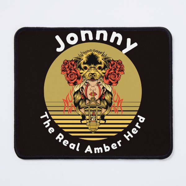 Item preview, Pop Culture pop art Amber - Johnny we understand - 3 designed and sold by Henk GoGo T-Shirts ⭐️⭐️⭐️⭐️⭐️.