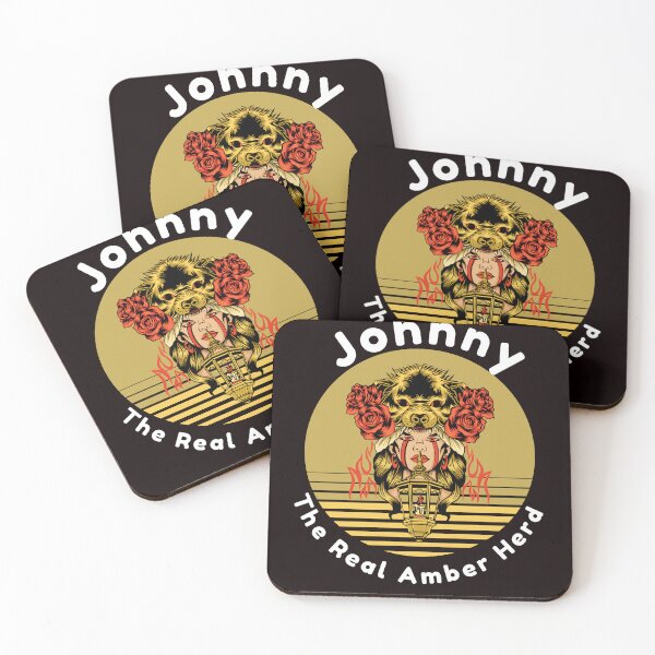 Item preview, Pop Culture pop art Amber - Johnny we understand - 3 designed and sold by Henk GoGo T-Shirts ⭐️⭐️⭐️⭐️⭐️.