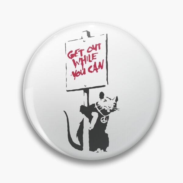 Item preview, Banksy Art Rat designed and sold by SarahHoltie.