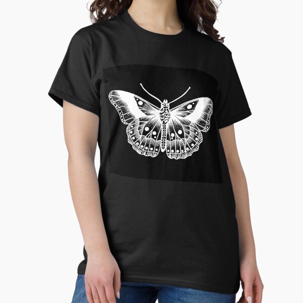 Item preview, White Butterfly Tattoo Tapestry designed and sold by AlexSperow.