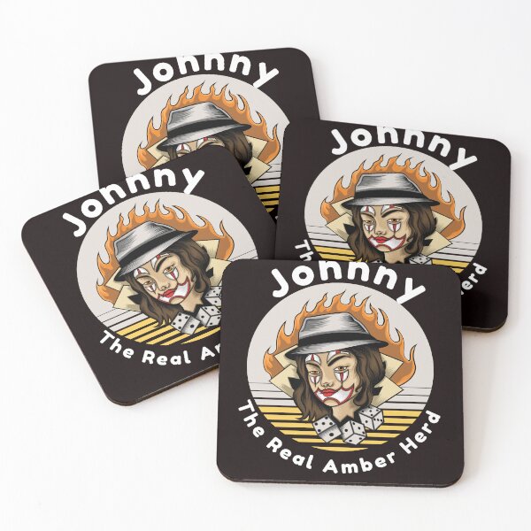 Item preview, Pop Culture pop art Amber - Johnny we understand - 4 designed and sold by Henk GoGo T-Shirts ⭐️⭐️⭐️⭐️⭐️.