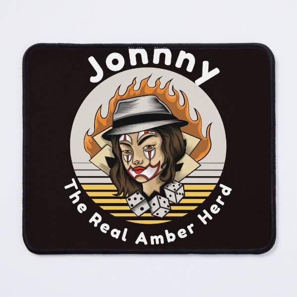 Item preview, Pop Culture pop art Amber - Johnny we understand - 4 designed and sold by Henk GoGo T-Shirts ⭐️⭐️⭐️⭐️⭐️.